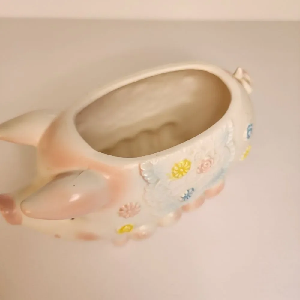 Nappcoware Vintage Ceramic Pig And Piglets Planter